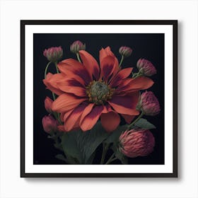 Dahlia Art Print