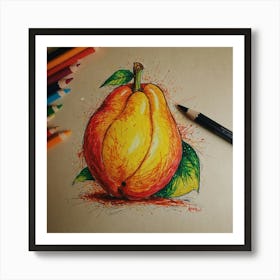 Pear! 7 Art Print