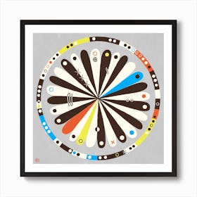 Target Meditative Mandala Art Print