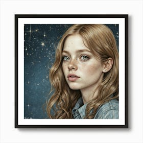 Starry Night 5 Art Print