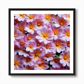 Pink Flowers 1 Art Print