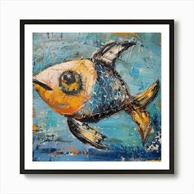 Blue Fish Affiche