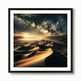 Sand Dunes 14 Art Print