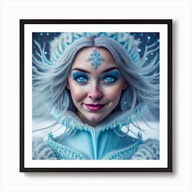 Ice Queen Art Print