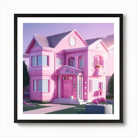 Barbie Dream House (712) Art Print
