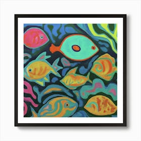 Fish In The Sea Art Print