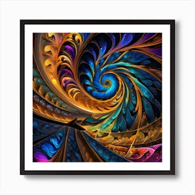 Fractal Art 7 Art Print