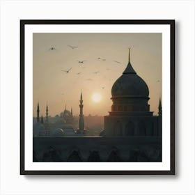 Islamic City Art Print