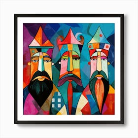 Three Kings 3 Art Print