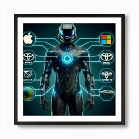 Future Of Technology 6 Art Print