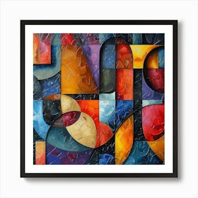 Abstract Painting 44 Art Print