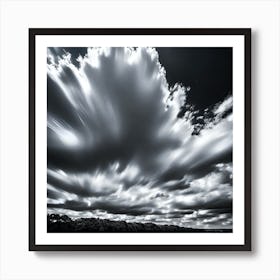 Cloudy Sky 21 Art Print