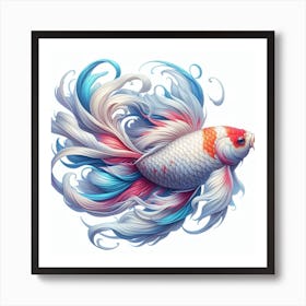Koi fish 2 Art Print