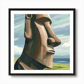 Easter Island 2 Art Print