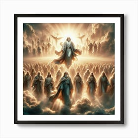 Throne Of Jesus 1 Art Print