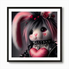 Bunny Bunny Valentine Art Print