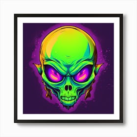 Alien Logo 1 1 Art Print