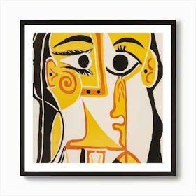 'The Face Of A Woman' Art Print