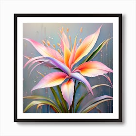 Flower of Bird of Paradise 12 Art Print