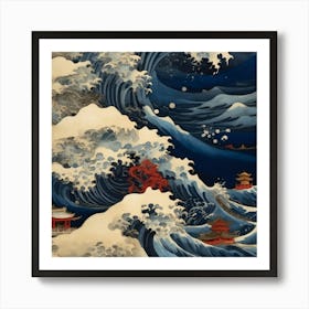 Great Wave Off Kanagawa Art Print