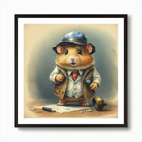 Hamster Detective Poster