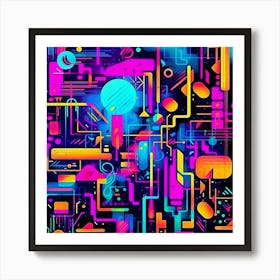 Abstract Painting 57 Art Print