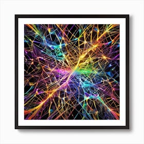 Abstract Fractals 15 Art Print