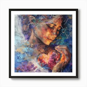 Heart Of Love Art Print