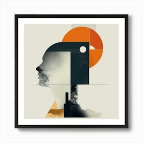 Woman'S Head Art Print