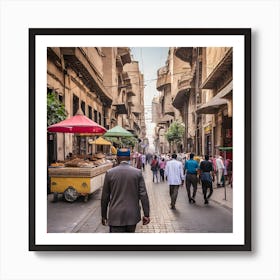 Firefly An Exclusive Photo Of Cairo S Crowded Streets 97354 Art Print