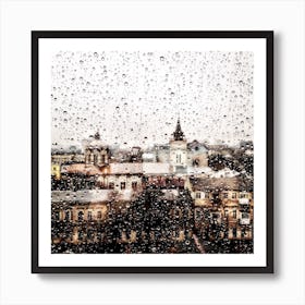 Rainy Day Odessa Ukraine Art Print