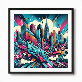 Graffiti Art 2 Art Print