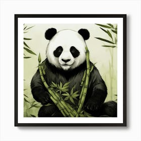 Panda Bear 5 Art Print