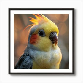 Cockatiel 6 Art Print