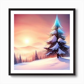 Beautiful Winter Art Print