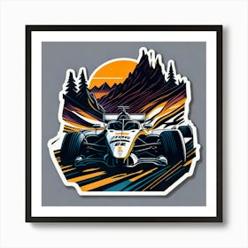 Artwork Graphic Formula1 (81) Art Print