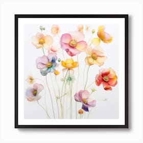 Flowers 21 Art Print