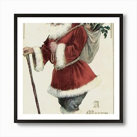 Vintage Christmas 12 Art Print