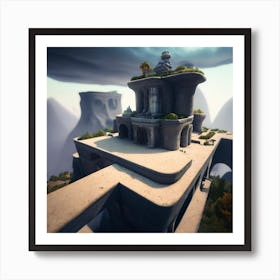 City In The Sky Art Print