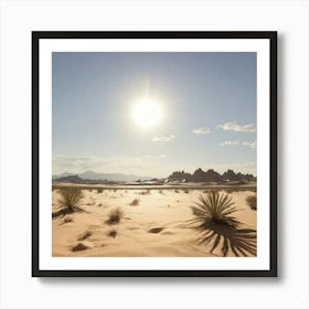 Desert Stock Videos & Royalty-Free Footage Art Print