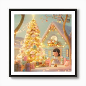 Christmas Tree 37 Art Print