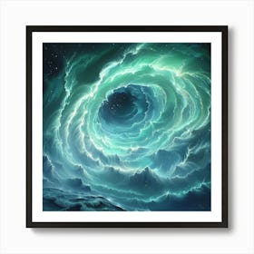 Aurora Portal Art Print