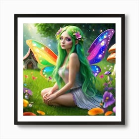 Enchanted Fairy Collection 14 Art Print