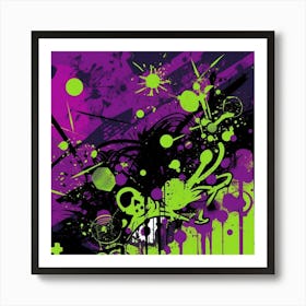 Grunge Art Art Print