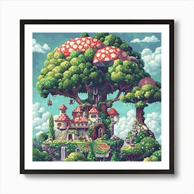 Fairytale Castle 9 Art Print