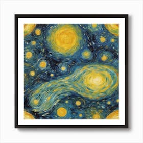 Starry Night 4 Art Print