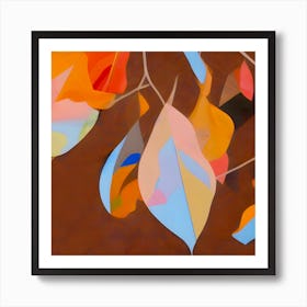 'Falling Leaves' Art Print