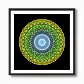 Orbis Iteratio Viridis - #2 Art Print