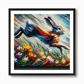 Hare Painting Art Print