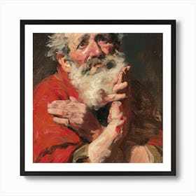 'The Old Man' 1 Art Print